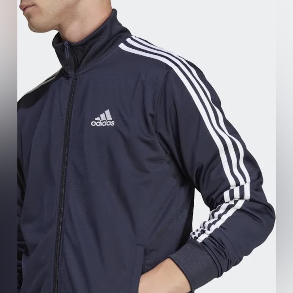 Adidas Essentials 3-Stripes Track Suit - Picture 3 of 7